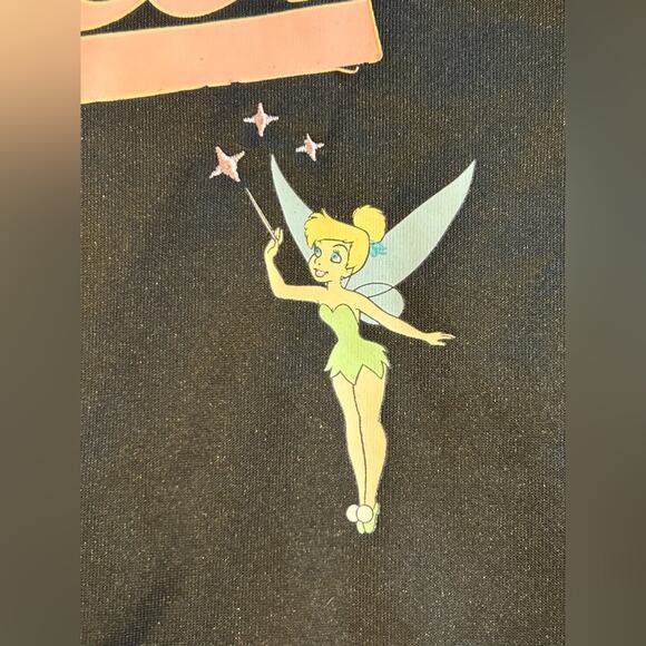 Disney store tinkerbell pink black athletic full zip jacket women’s size xxl - Picture 7 of 10